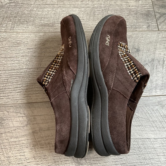 Ryka Freelance Brown Suede Slip On Mules Size 8 - Picture 6 of 10